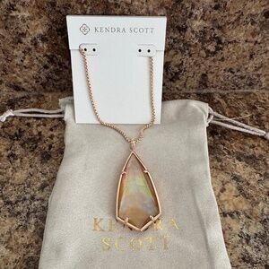 Kendra Scott Carole Mother of Pearl Rose Gold
